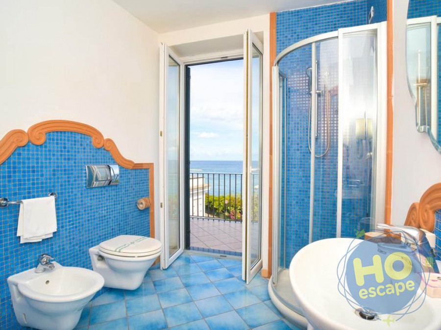 Albergo Terme Italia – bagno camera vista mare