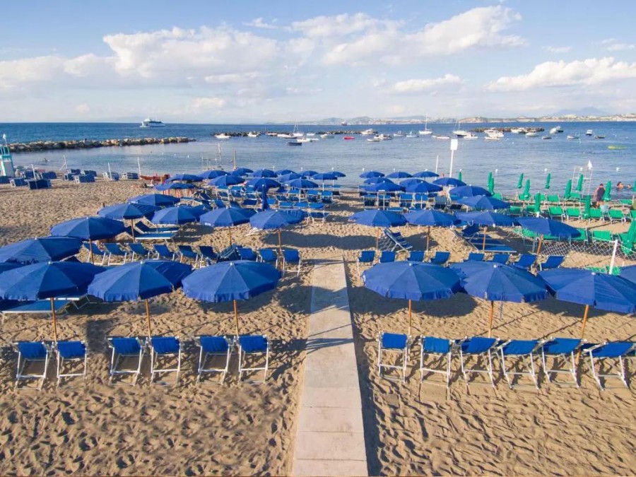 Hotel La Villa Rosa Terme – spiaggia