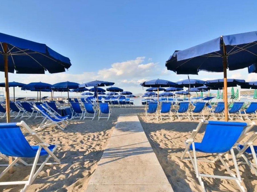Hotel La Villa Rosa Terme – spiaggia privata