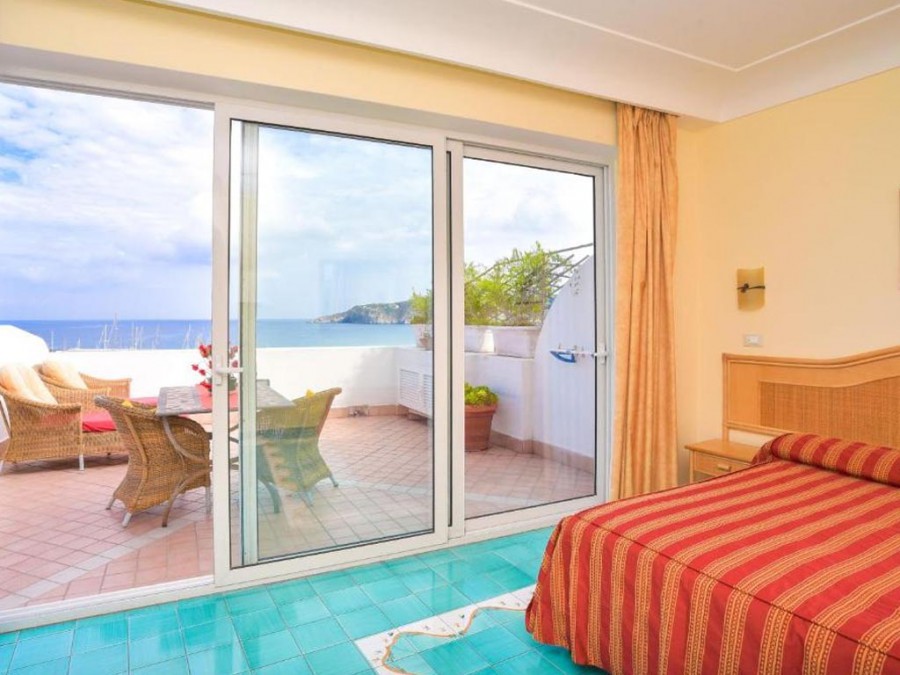 Hotel Terme Zi Carmela – camera vista mare