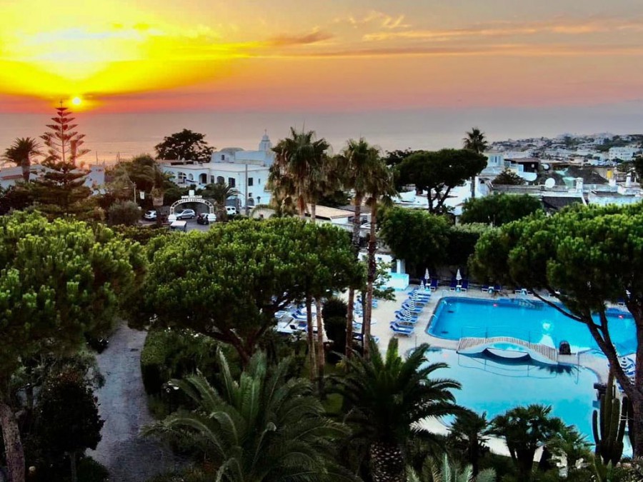 Park Hotel Terme Mediterraneo – tramonto