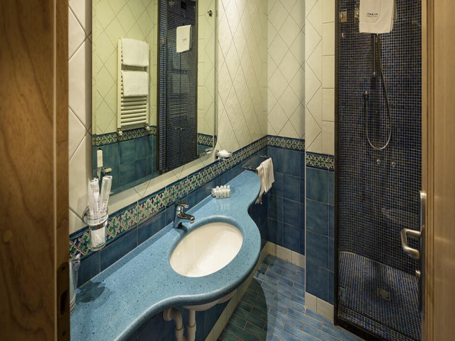 Sorriso Thermae Resort & Spa – bagno camera comfort